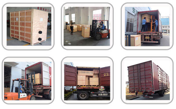 packing and shipping of Nigerial saled fish drying machine